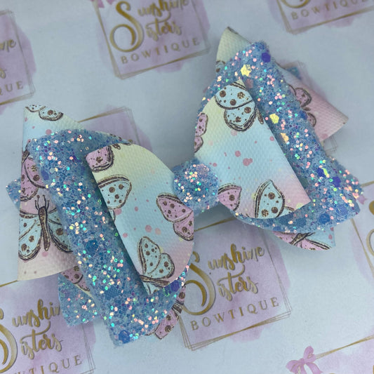 LIMITED EDITION Butterfly Daze Handmade Hair Bow