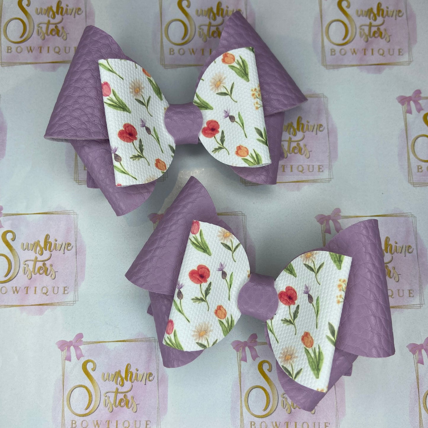 LIMITED EDITION Spring has Sprung Handmade Hair Bow