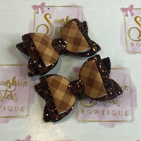 Clearance School Pigtail Bows