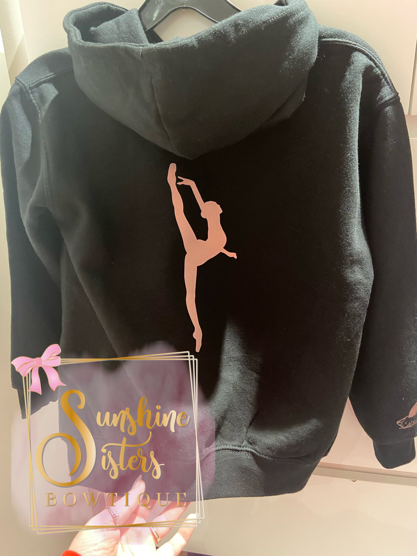 Ballet Zip Up Hoodie, Ballet Jacket, Dance Jacket