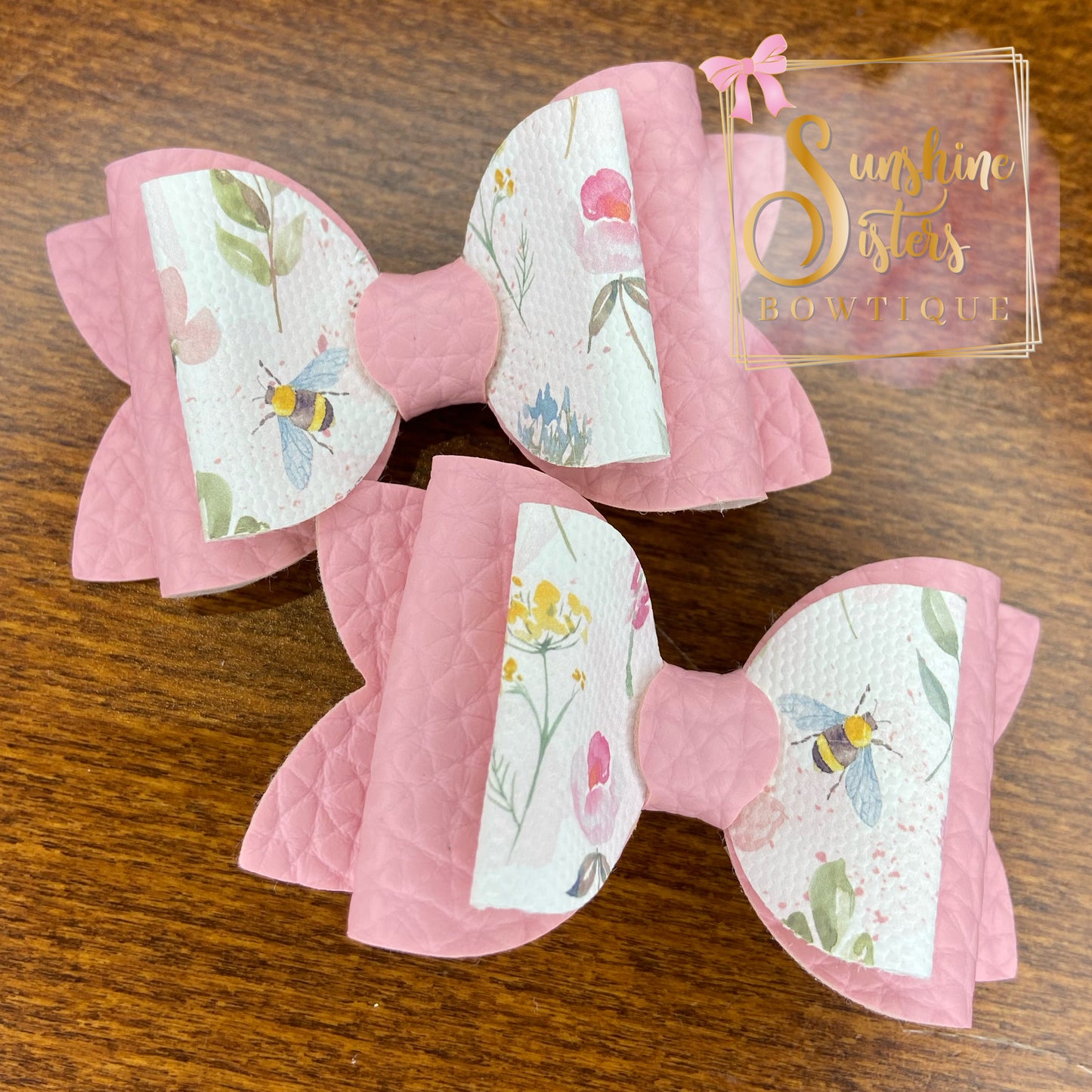 LIMITED EDITION Country Garden Handmade Hair Bow