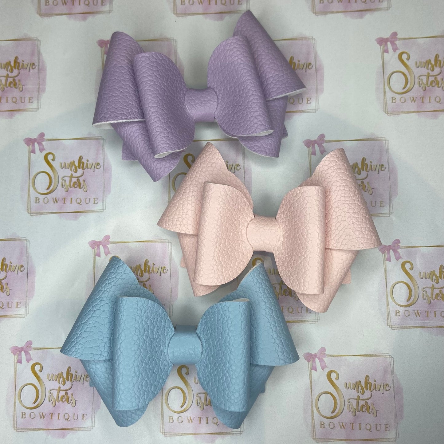 Box of Pastel Spring Bows