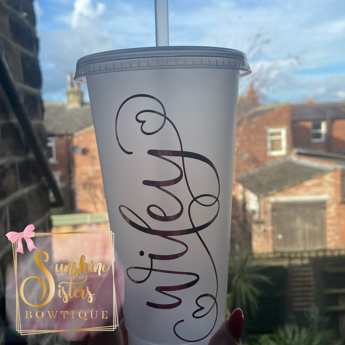 Newly Wed Customised 24oz Cold Cups