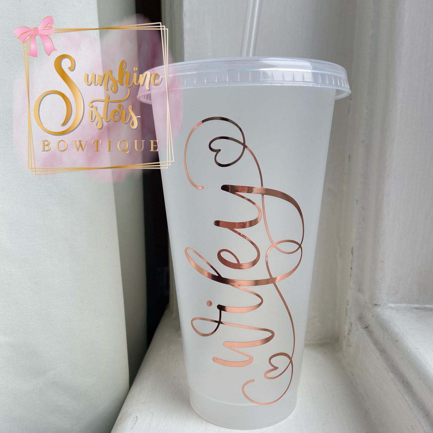 Newly Wed Customised 24oz Cold Cups