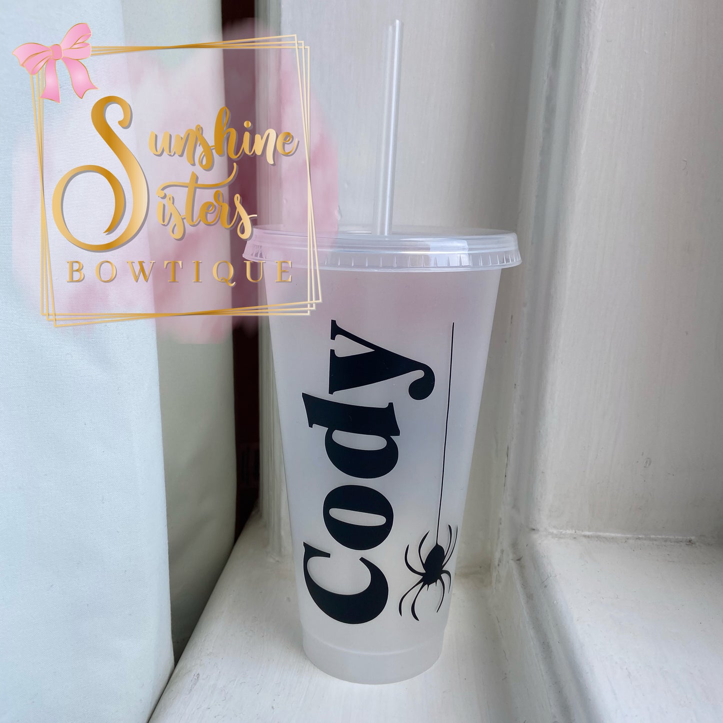 Personalised Spiderman Themed Birthday Cold Cup