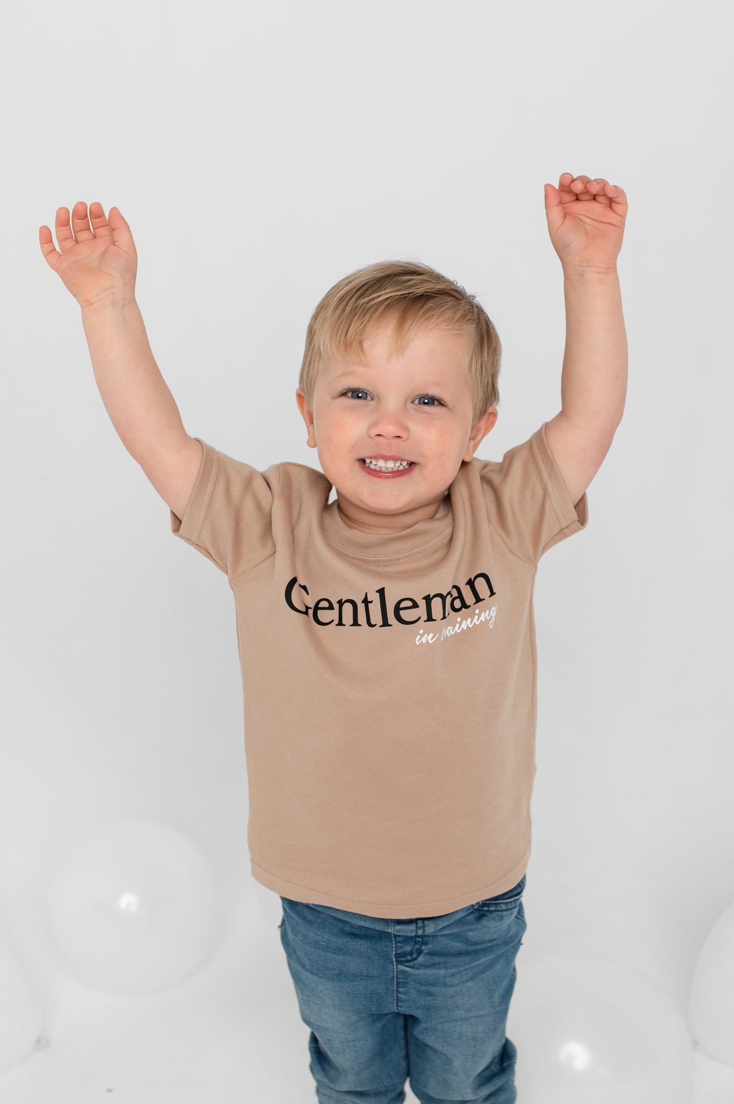 Gentleman in training Boys T-shirt